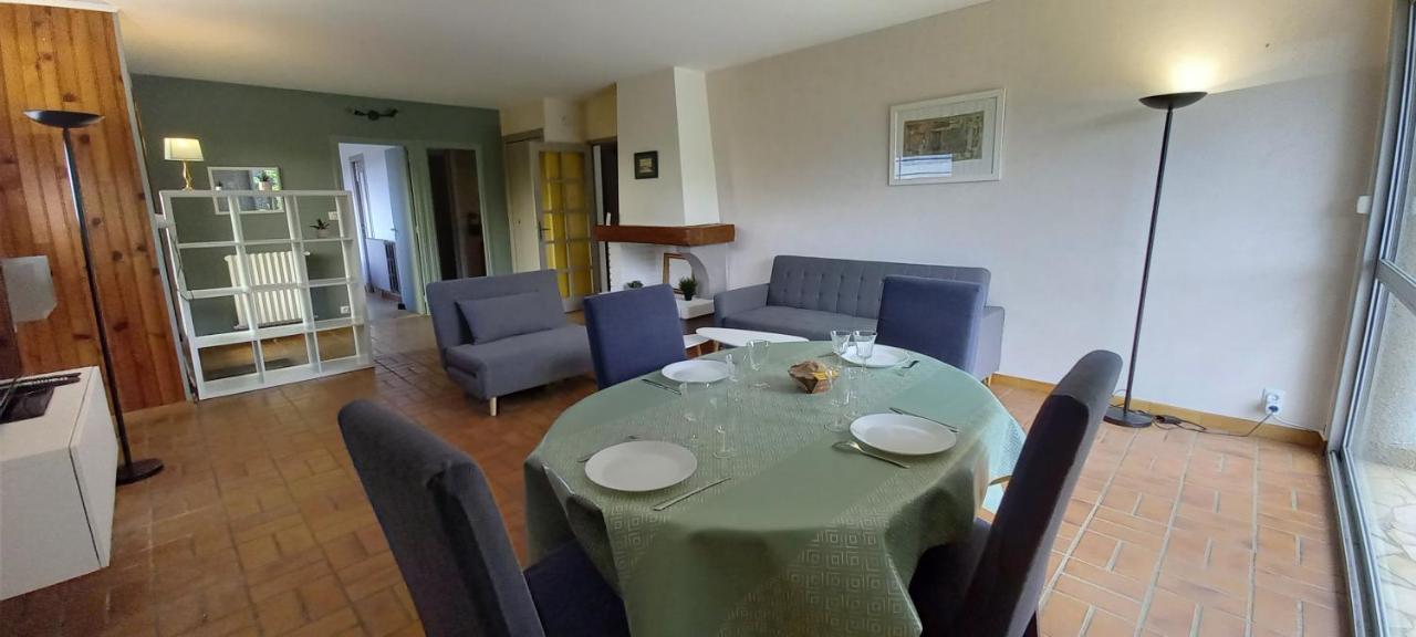 Terrasse, Jardin,, Appartement 80M², Vue Montagne, Wifi, Bureau Bagnères-de-Bigorre Buitenkant foto