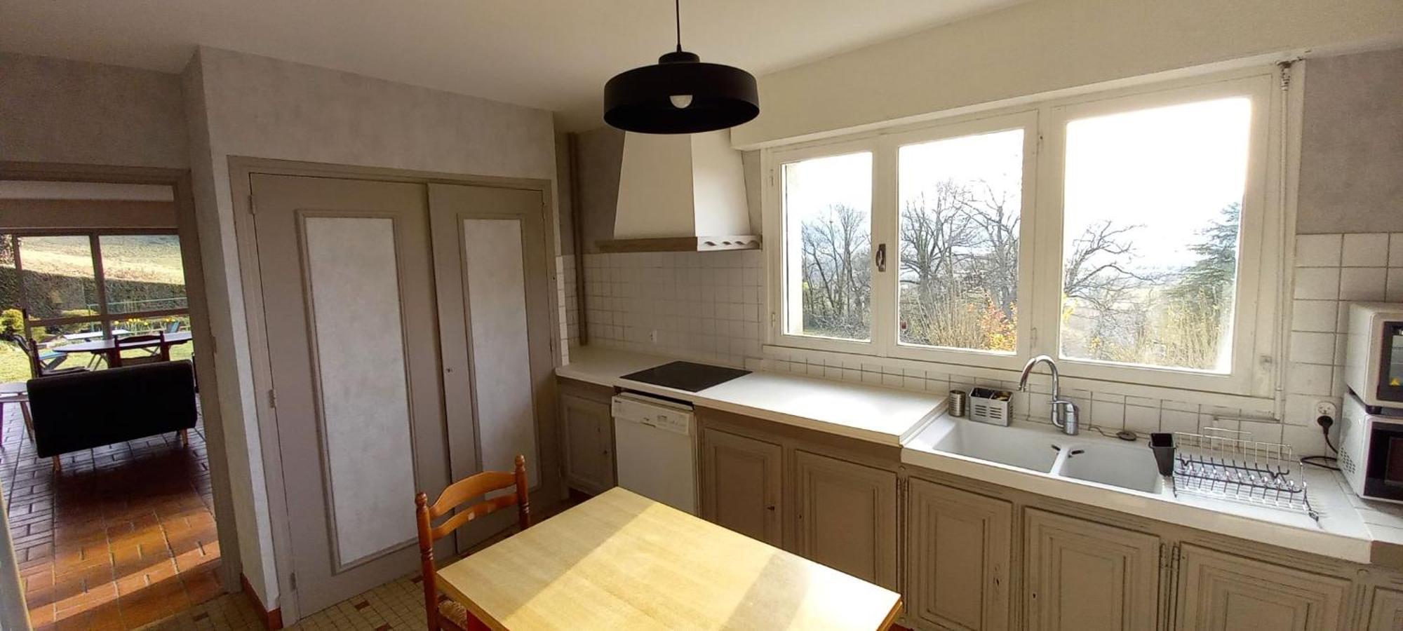 Terrasse, Jardin,, Appartement 80M², Vue Montagne, Wifi, Bureau Bagnères-de-Bigorre Buitenkant foto